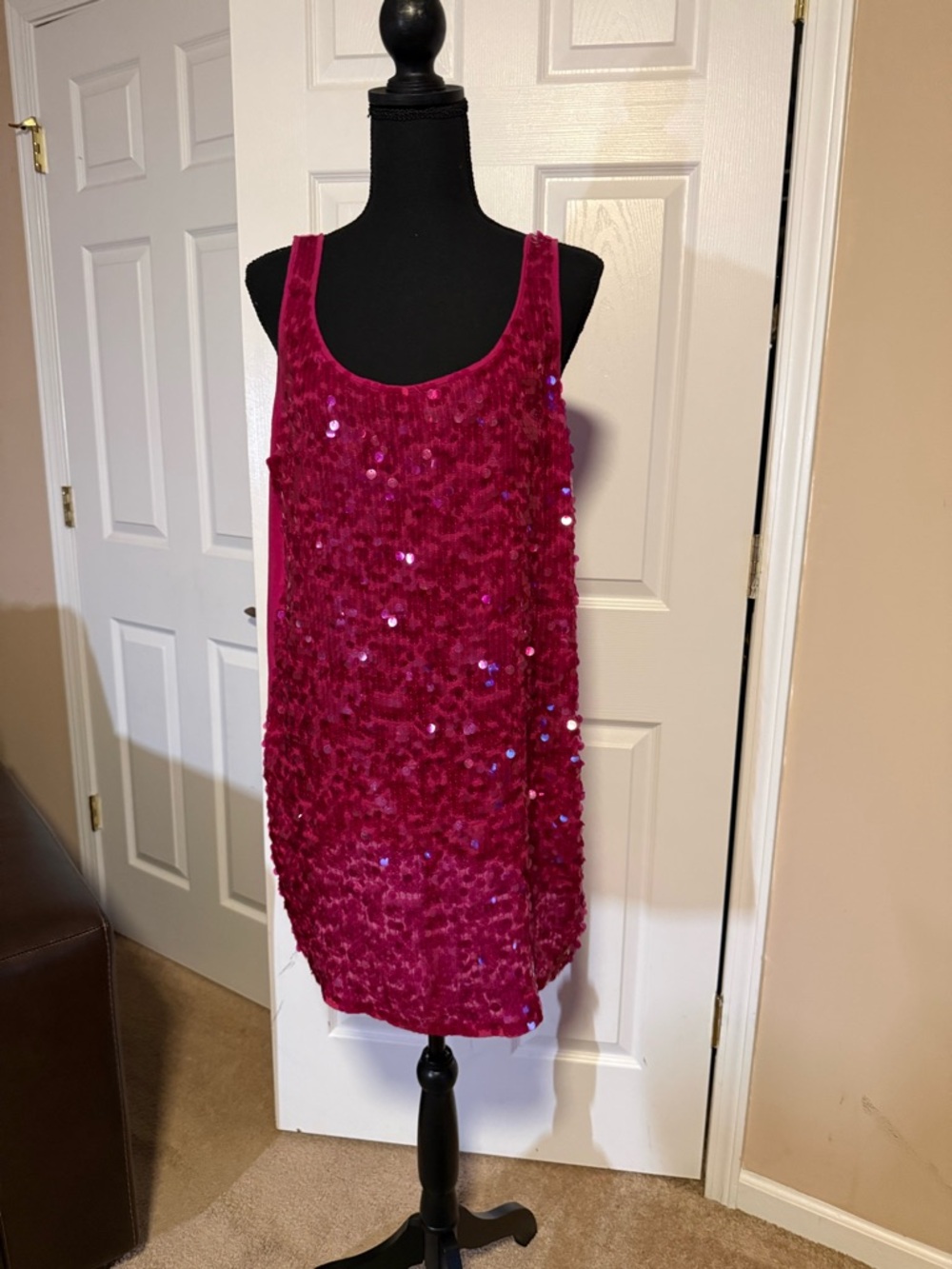 DKNYC Women’s Sequin Long Tunic